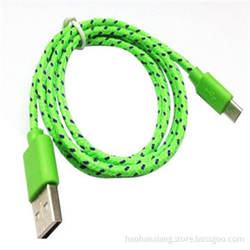 USB Data Cable with Braided Wire, for Samsung Mobile Phone